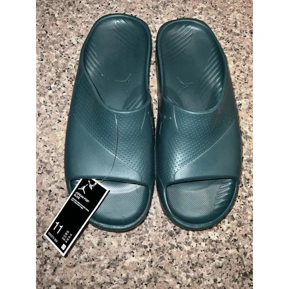 New Nike Jordan Post Slides - Oxidized Green (DX5575-300) Size 11