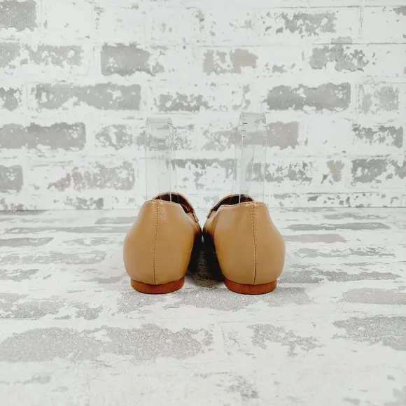 NEW Nordstrom RACK Meade Cream Tan White Flat Loafers O118