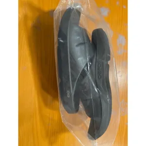 NEW OOFOS OOahh Recovery Slides Sandals Comfort Cushioned Black Mens 13