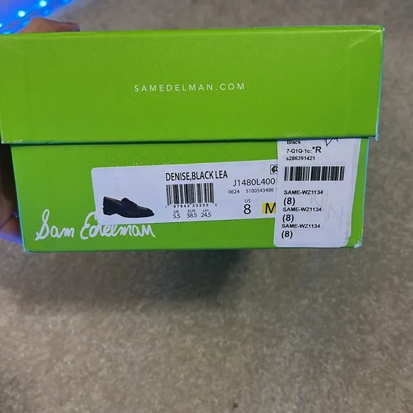 NEW Sam Edelman Denise Loafers in Black