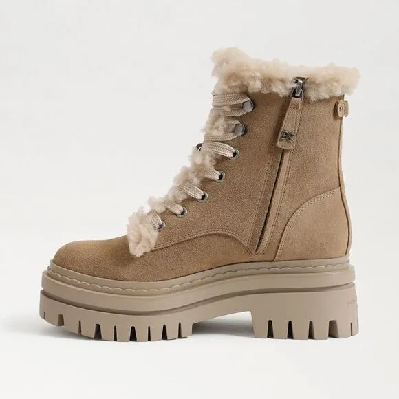 NEW Sam Edelman Women's Kyler 2 Lace Up Cold Weather Combat Boots Size 7.5