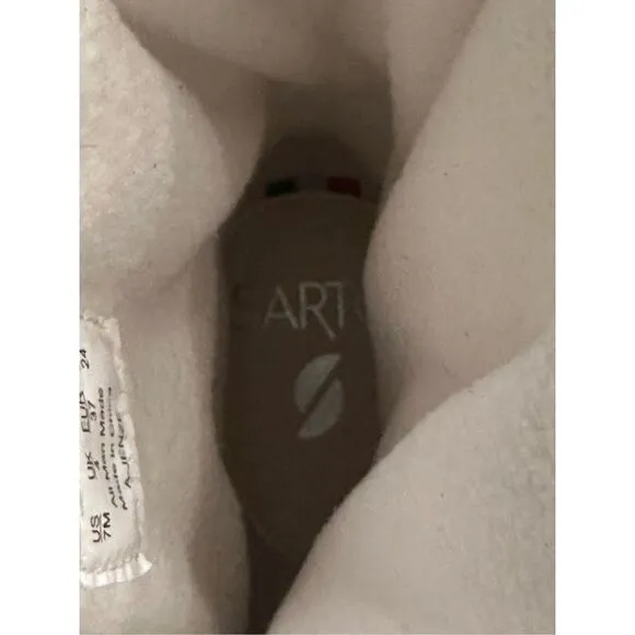 New! Sarto white snow boot