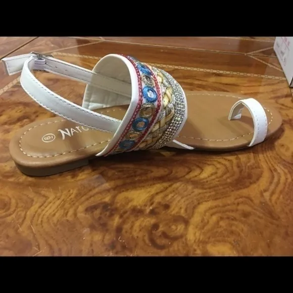 NEW! Sling Back Toe Ring Boho Flats