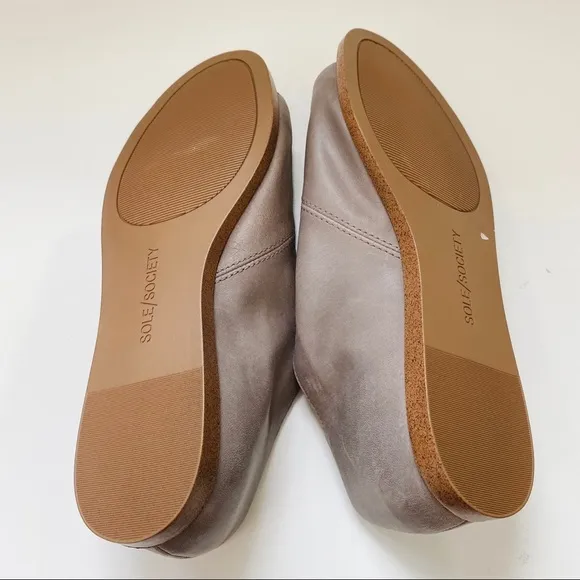 NEW Sole Society (slate gray) cut out sandals PRICE FIRM