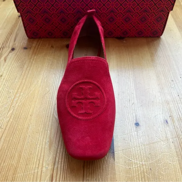 NEW Tory Burch Leigh 15MM Elastic Loafer-Silk SIZE 9