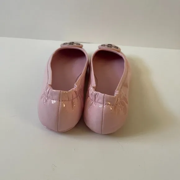 NEW Tory Burch Minnie Travel Ballet Flats ~ Petunia ~ Size 4