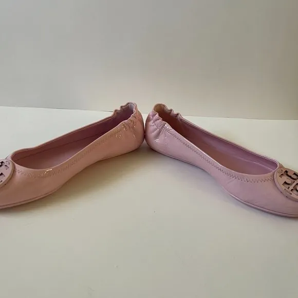 NEW Tory Burch Minnie Travel Ballet Flats ~ Petunia ~ Size 4