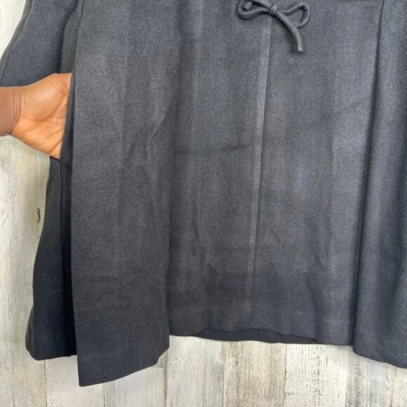 NEW! Tuckernuck Blair Bow Coat Dress In Black‎ Womens Plus Size 2XL w Pockets