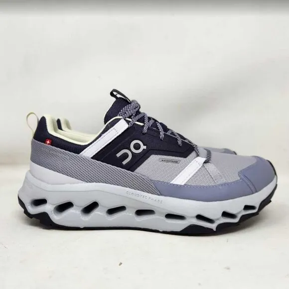 New women's 10 ON Cloudhorizon WP waterproof hiking shoes sneakers Midnight