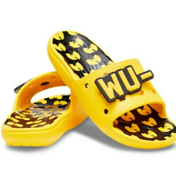 (New) Wu-Tang Clan Crocs Slides (W10/M8)