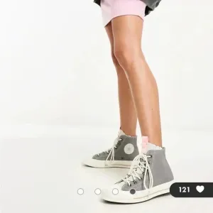 NIB Converse Chuck 70 Sneakers in Gray and Pink Women’s Sz 5.5
