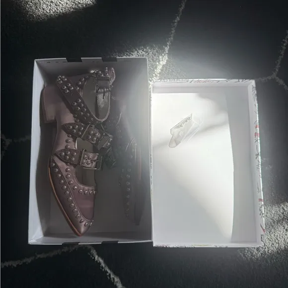 NIB Free People x Jeffrey Campbell Studded Buckle Strap