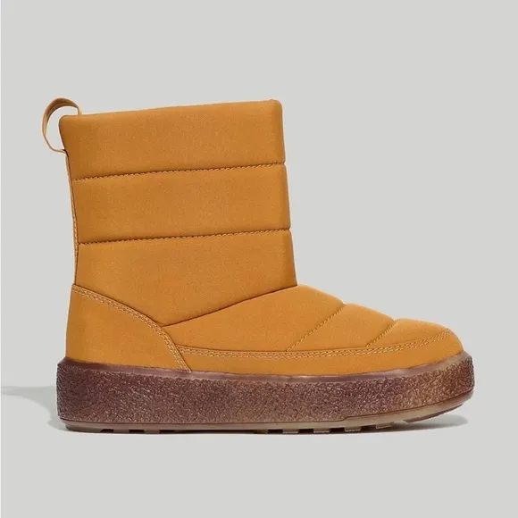 NIB Madewell Toasty Puffer Boot