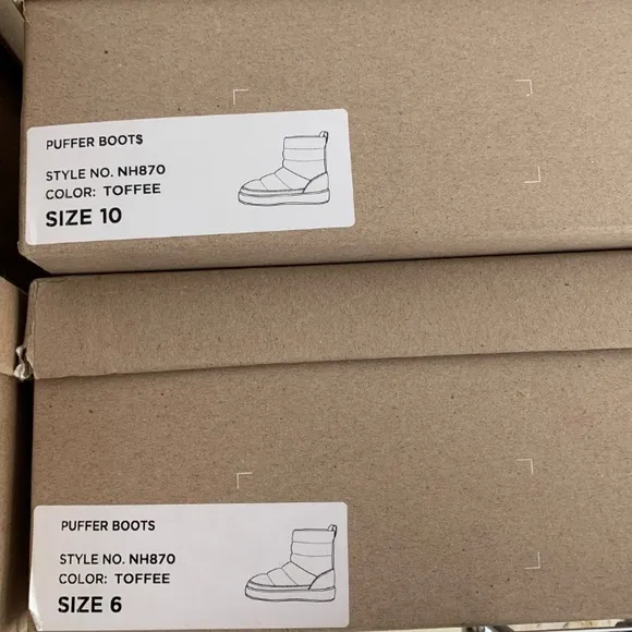 NIB Madewell Toasty Puffer Boot