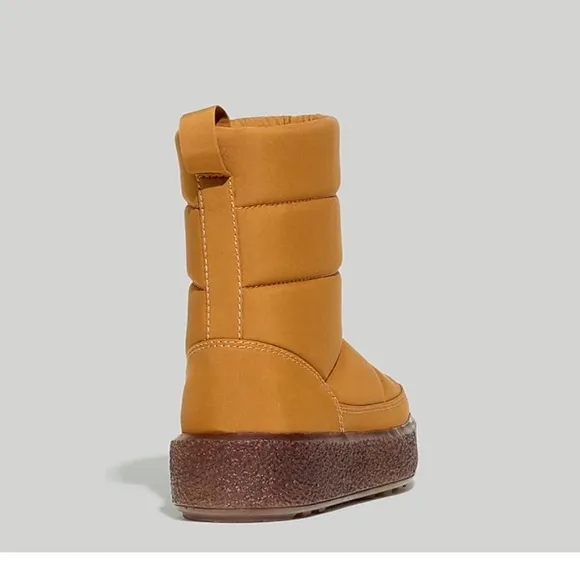 NIB Madewell Toasty Puffer Boot