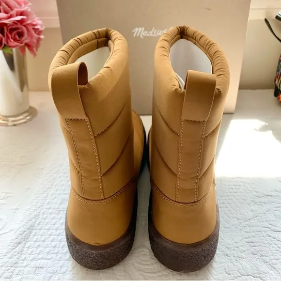 NIB Madewell Toasty Puffer Boot