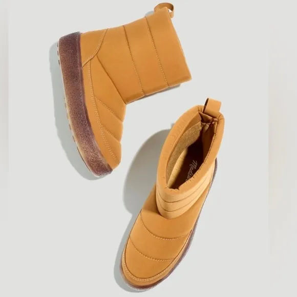 NIB Madewell Toasty Puffer Boot