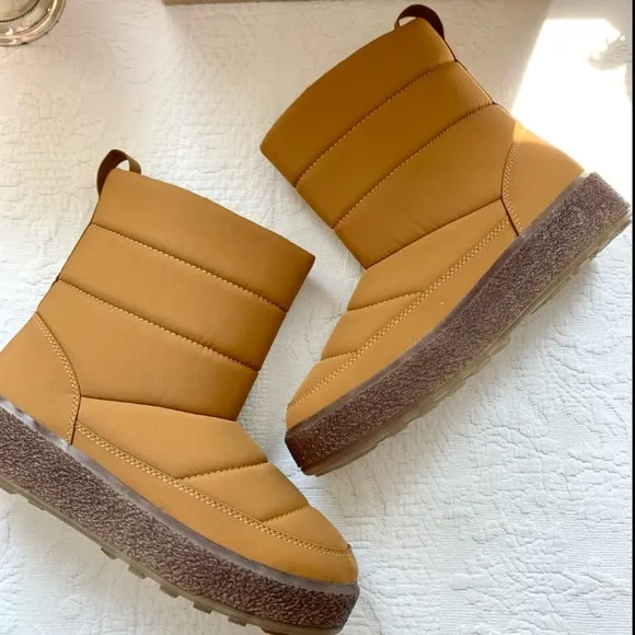 NIB Madewell Toasty Puffer Boot