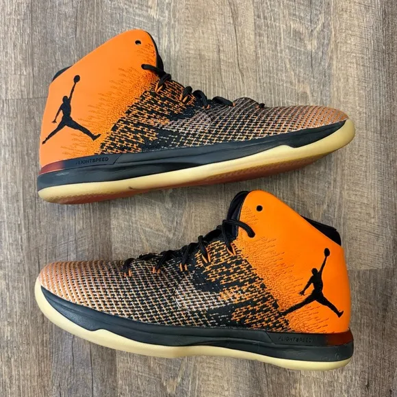 Nike Air Jordan 31 XXXI Shattered Backboard Orange Black
