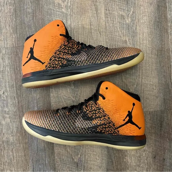 Nike Air Jordan 31 XXXI Shattered Backboard Orange Black