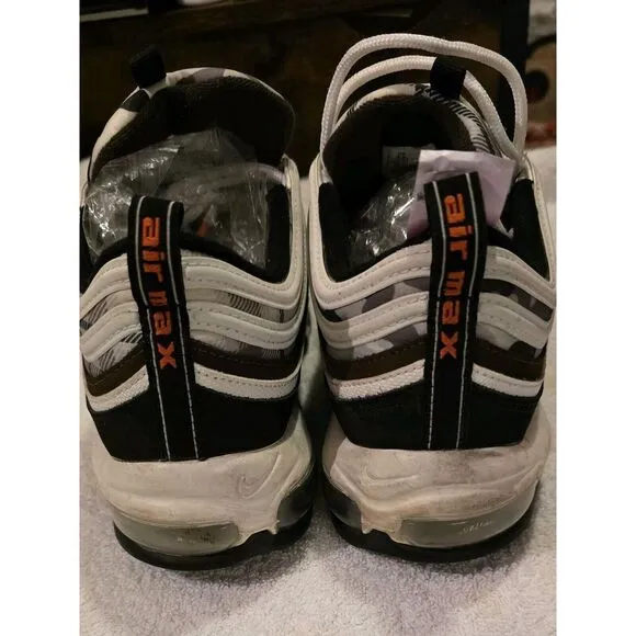Nike Air Max 97 GS Remix Pack &quot;White Black&quot; 9.5 2020   DB2017-100