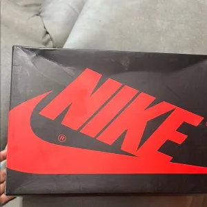 Nike Black and Red Sneakers Bold Design