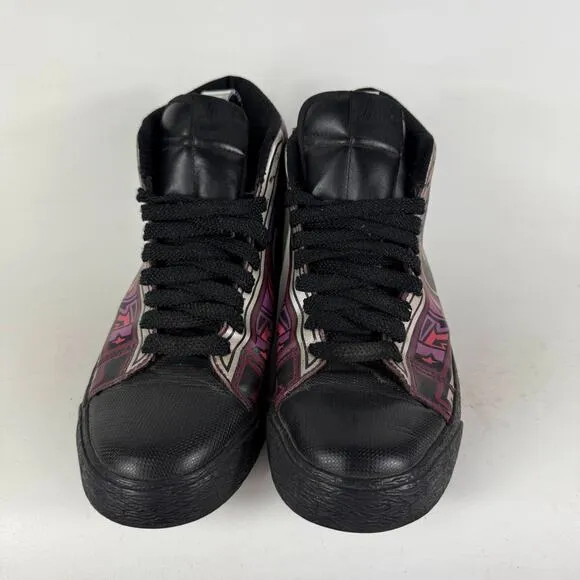 Nike Blazer Hi Athletic Running Sneakers Men's 9 Cherrywood llustrated High Top