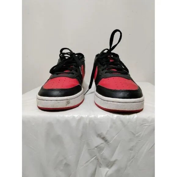 Nike Court Borough Low Top Recraft Sneakers University Red/White/Black Boys 7Y