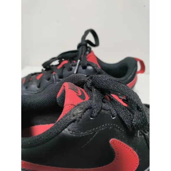 Nike Court Borough Low Top Recraft Sneakers University Red/White/Black Boys 7Y