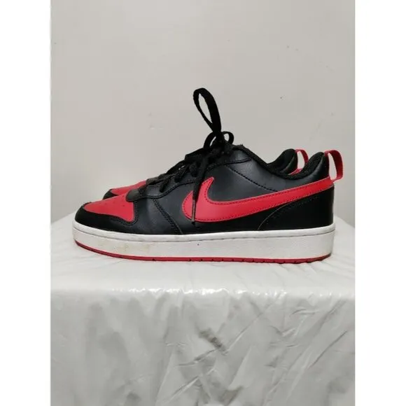 Nike Court Borough Low Top Recraft Sneakers University Red/White/Black Boys 7Y