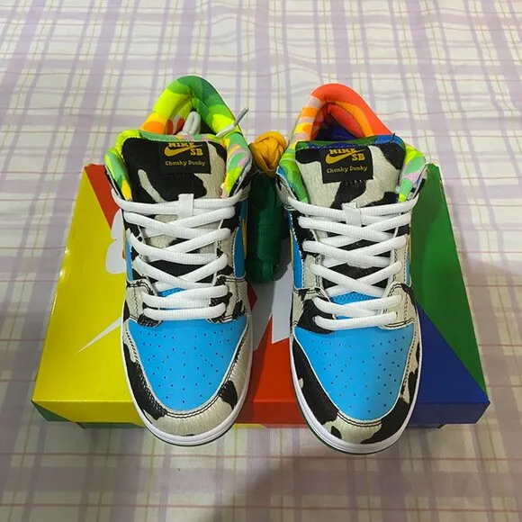 Nike Cow Pattern Colorful Sneakers