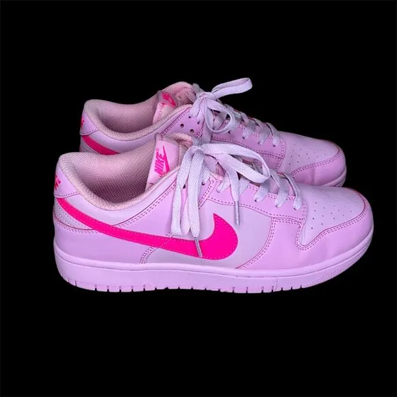 Nike Dunk Low (PS) soft pink Men’s Sneakers Size 8.5 Premium Leather