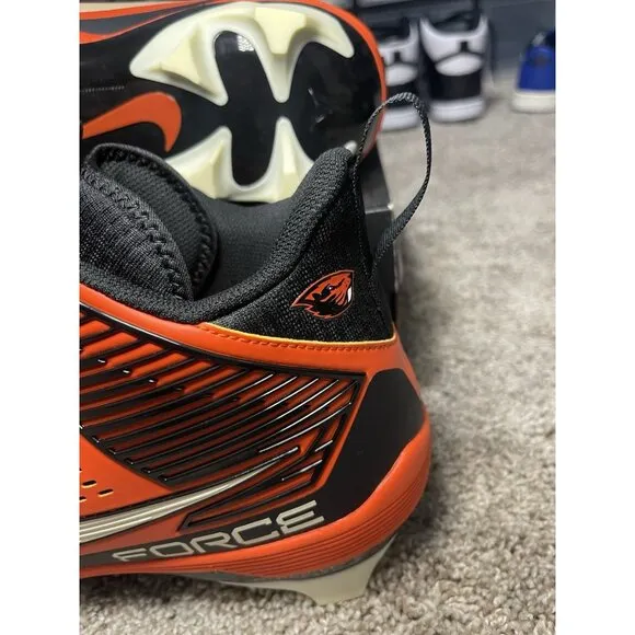 Nike Force Savage Pro 3 Football Cleats Mens Size 14 Oregon State Beavers PE