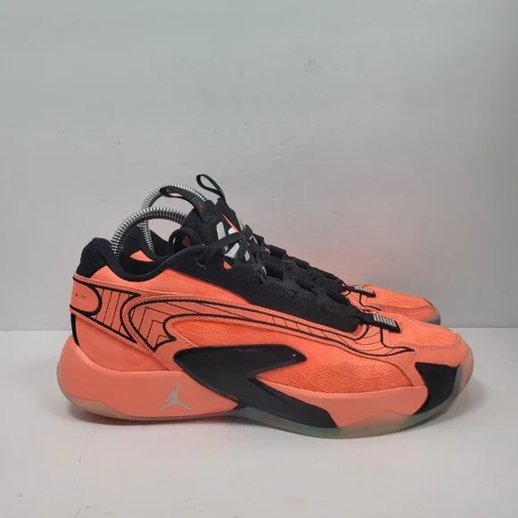 Nike Jordan Luka 2 Men's Bright Mango Black Sneakers DX8733-800 US Size 8