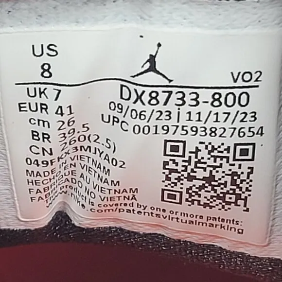 Nike Jordan Luka 2 Men's Bright Mango Black Sneakers DX8733-800 US Size 8