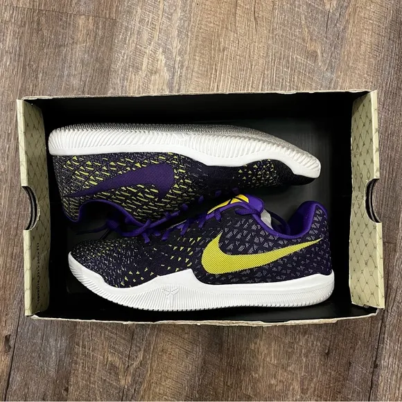 Nike Kobe Mamba Instinct Fierce Purple Yellow Lakers
