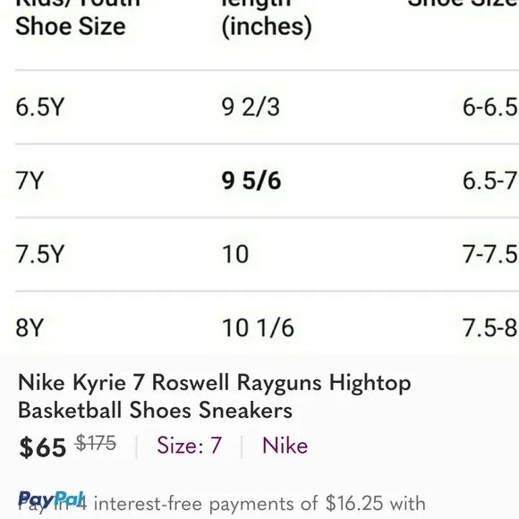 Nike Kyrie 7 Roswell Rayguns Hightop Basketball Shoes Sneakers