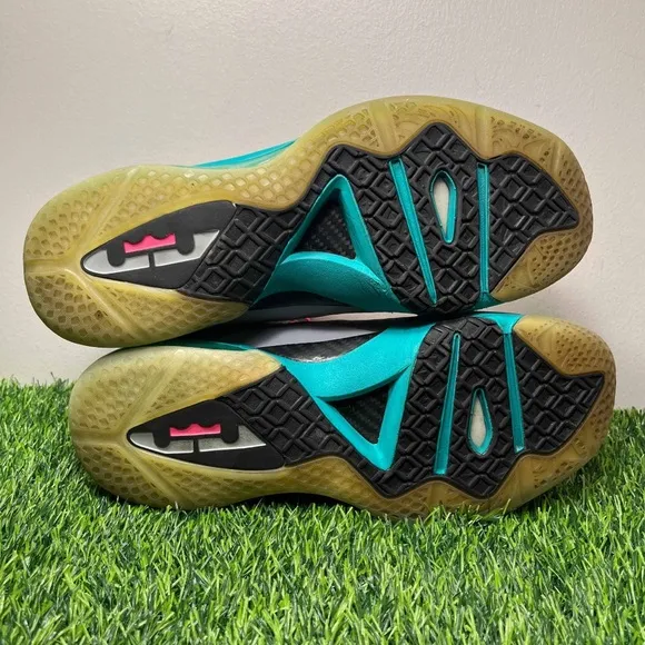 Nike LeBron 9 IX P.S. Elite South Beach Grey Pink Teal