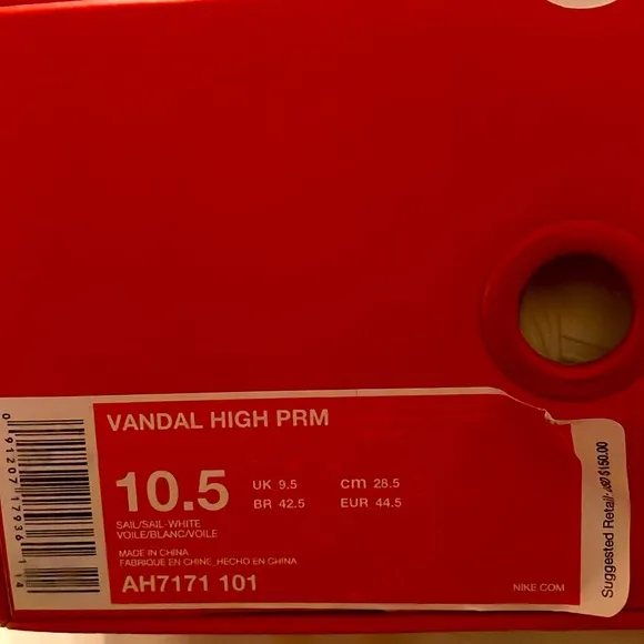 Nike Vandal High PRM Sneakers