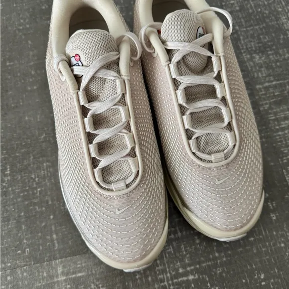 NIKE Women’s Air Max DN Light Khaki and Gold Sneaker