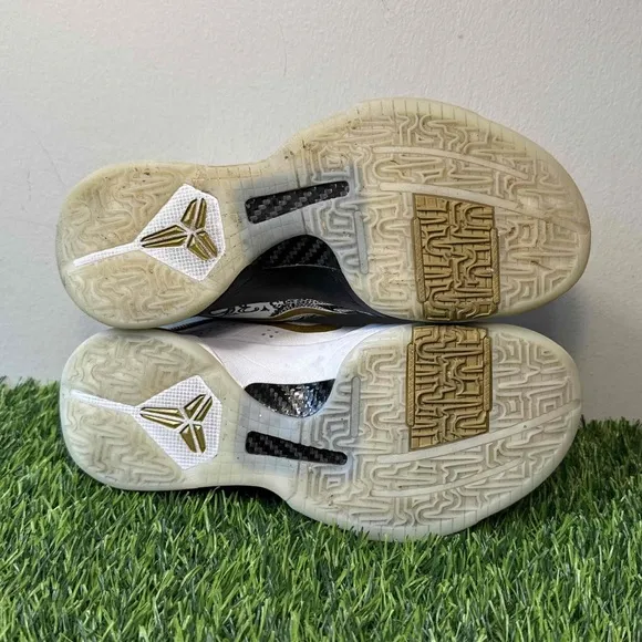 Nike Zoom Kobe 5 V Protro Big Stage Parade White Gold Black