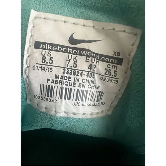NIKE Zoom Stefan Janoski SB Green sneakers size 8.5