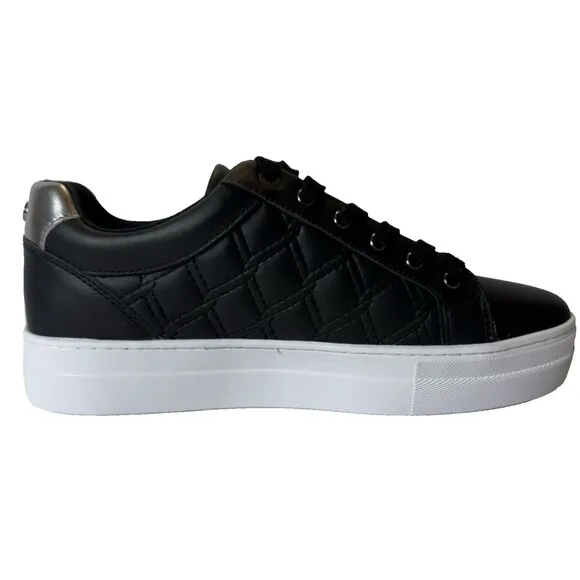 Nine West Women's Size 11M Black Grisa Lace up Fashion Sneakers Shoes