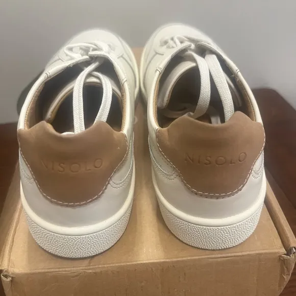 Nisolo Women’s Bria Go-To Court Sneakers NEW 8