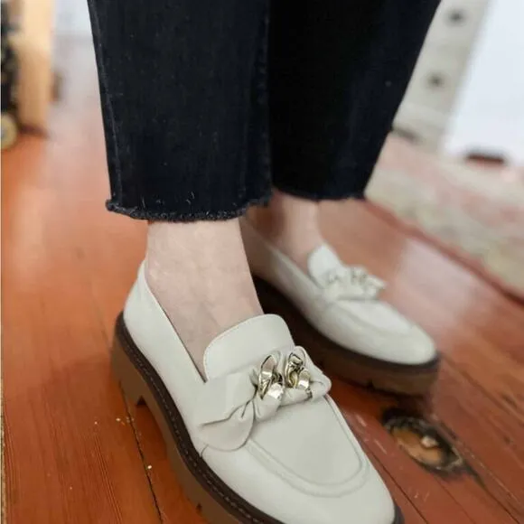 Nordstrom Trinity lug sole leather loafers