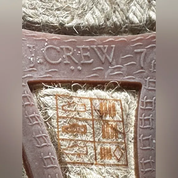 NWOB    J. Crew Blue Espadrille Shoes