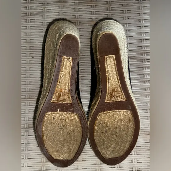 NWOB    J. Crew Blue Espadrille Shoes