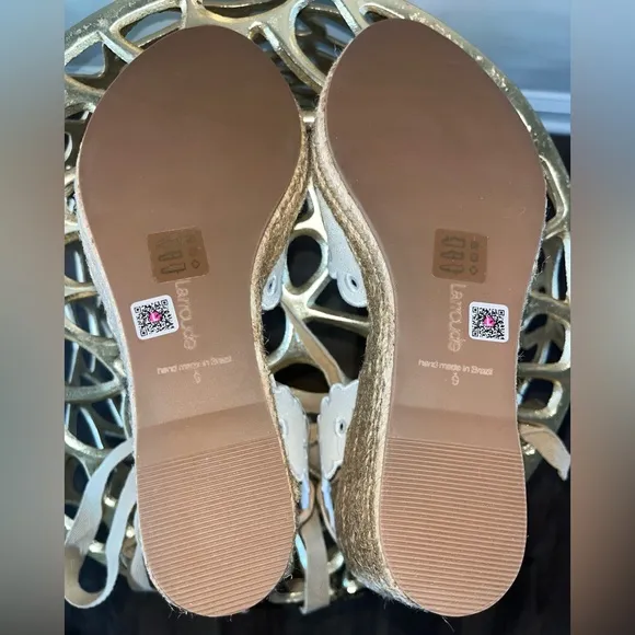 NWOB Larroude Poppy Espadrilles Size 9