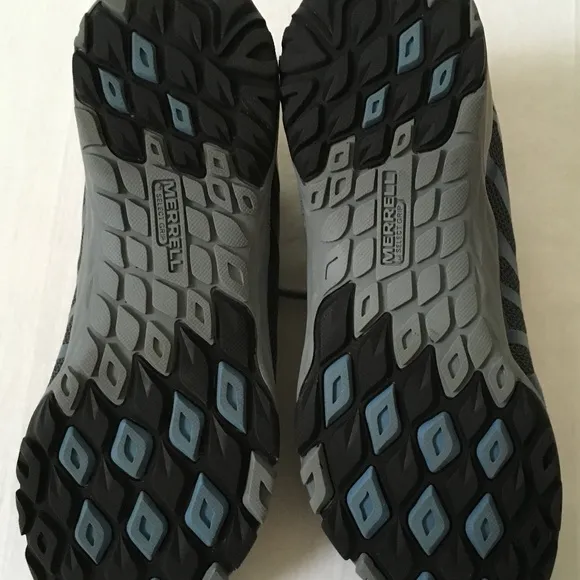 NWOB MERRELL Siren Edge Q2 Hiking Shoe Sneaker Size 10 Blue Black G…