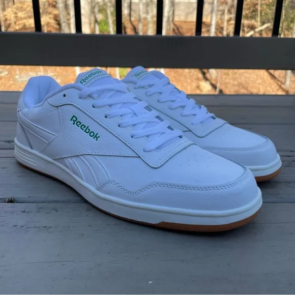 NWOB Reebok Club white green Sneakers Size 12